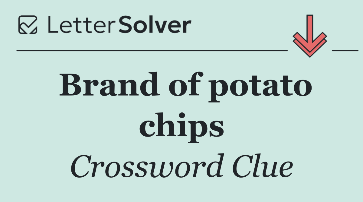 Brand of potato chips