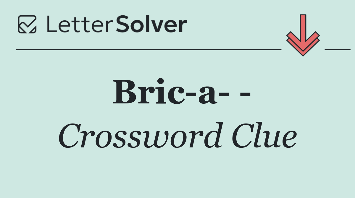 Bric a   