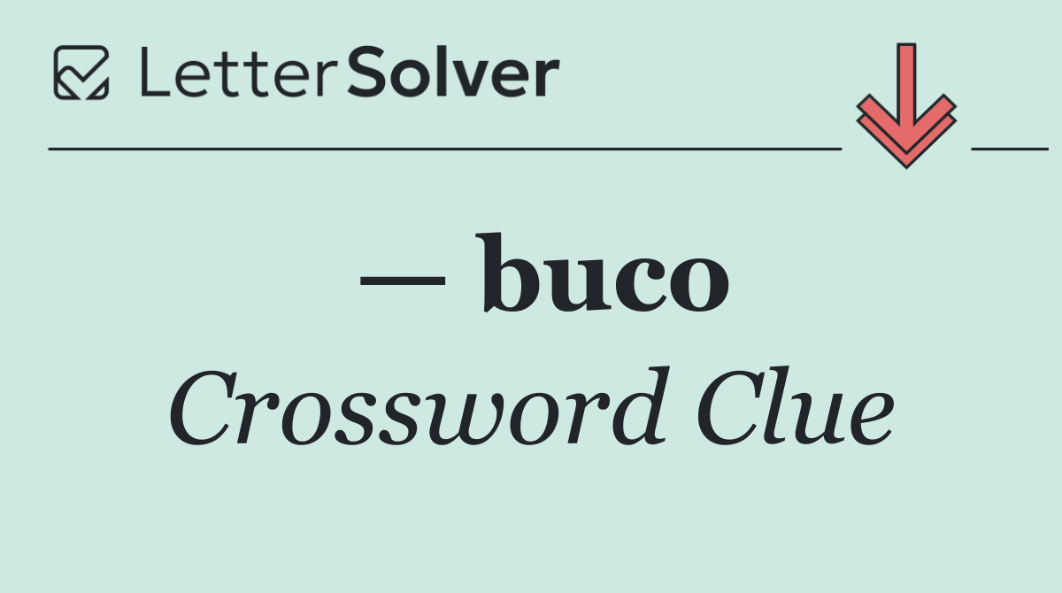 — buco