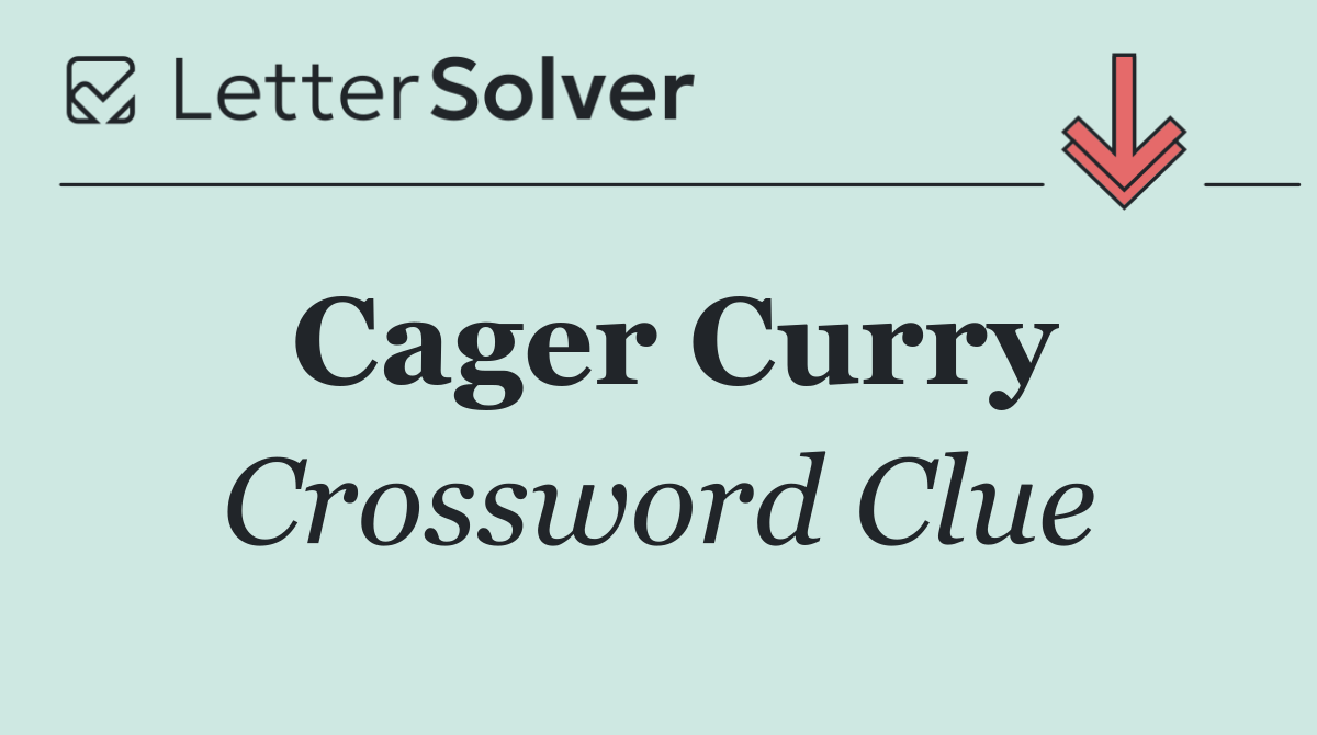 Cager Curry