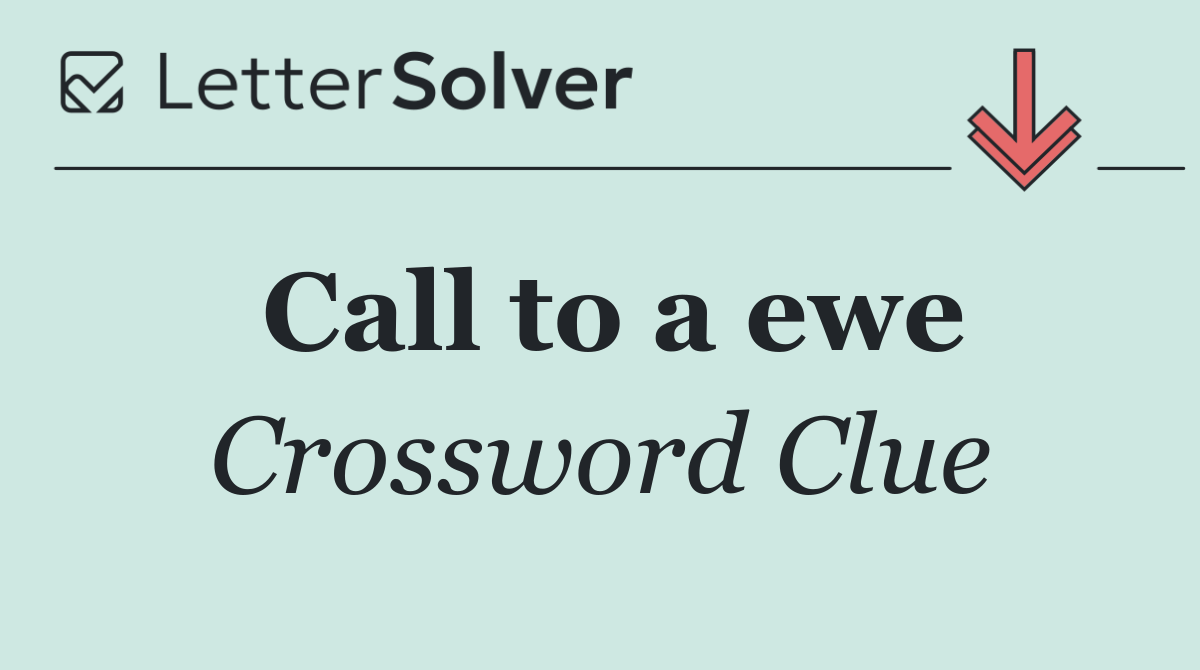 Call to a ewe