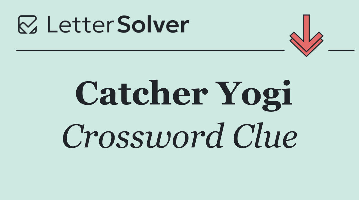 Catcher Yogi