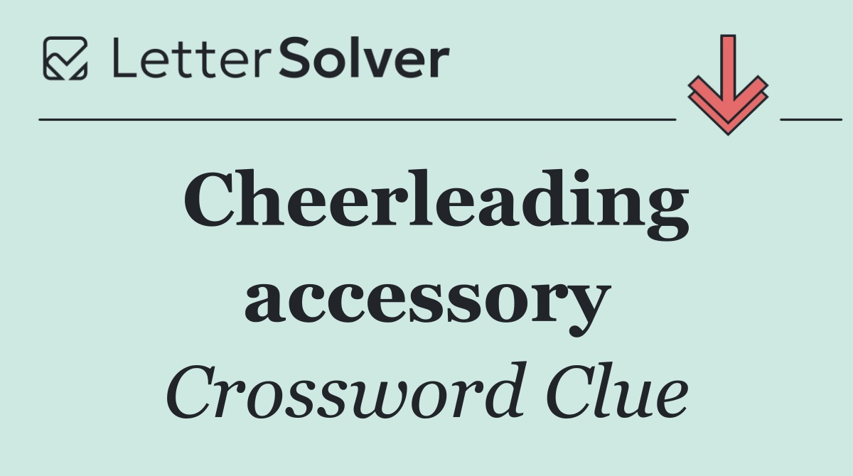 Cheerleading accessory