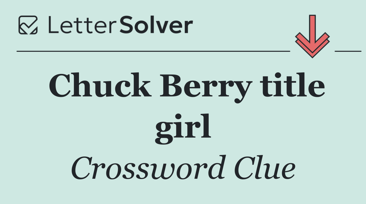 Chuck Berry title girl