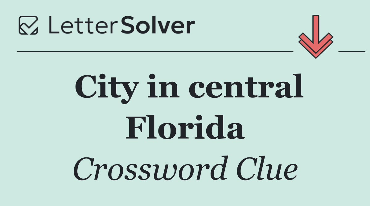 City in central Florida
