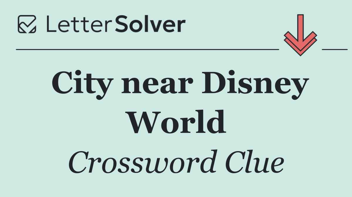 City near Disney World