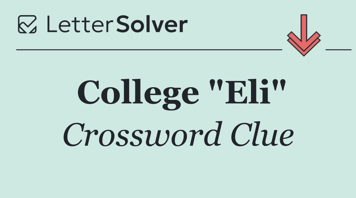 College "Eli"