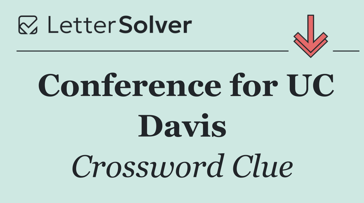 Conference for UC Davis