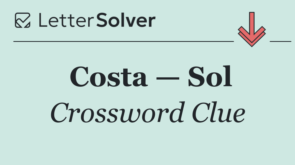 Costa — Sol