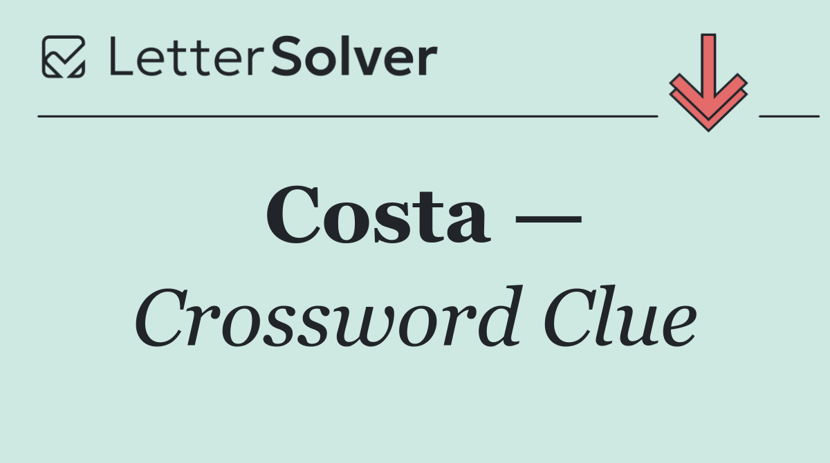 Costa —