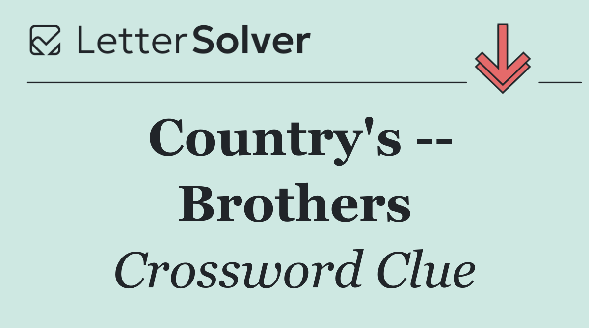 Country's    Brothers