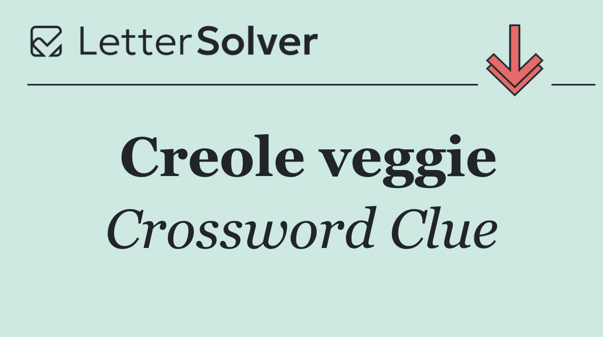 Creole veggie