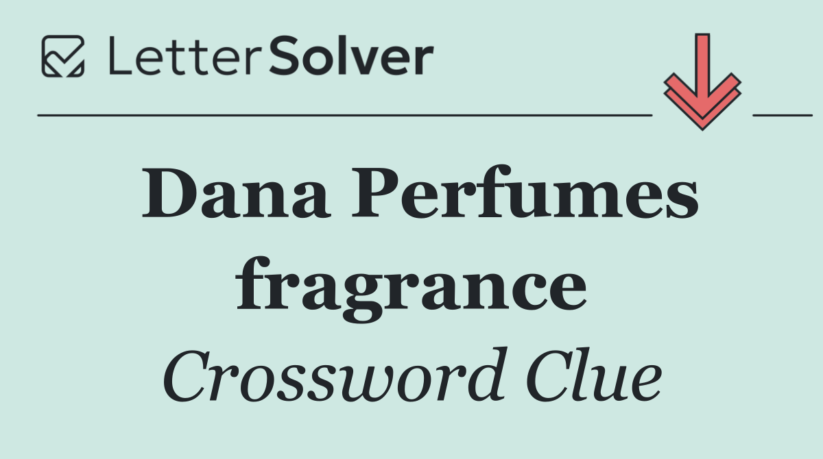 Dana Perfumes fragrance