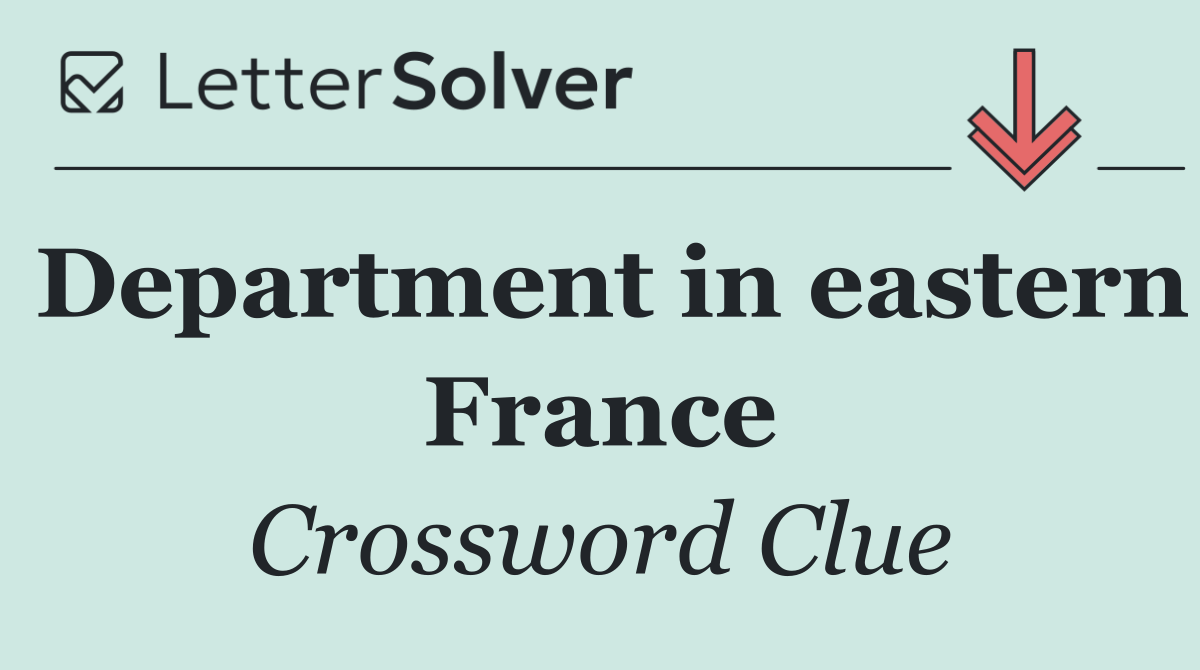 Department in eastern France