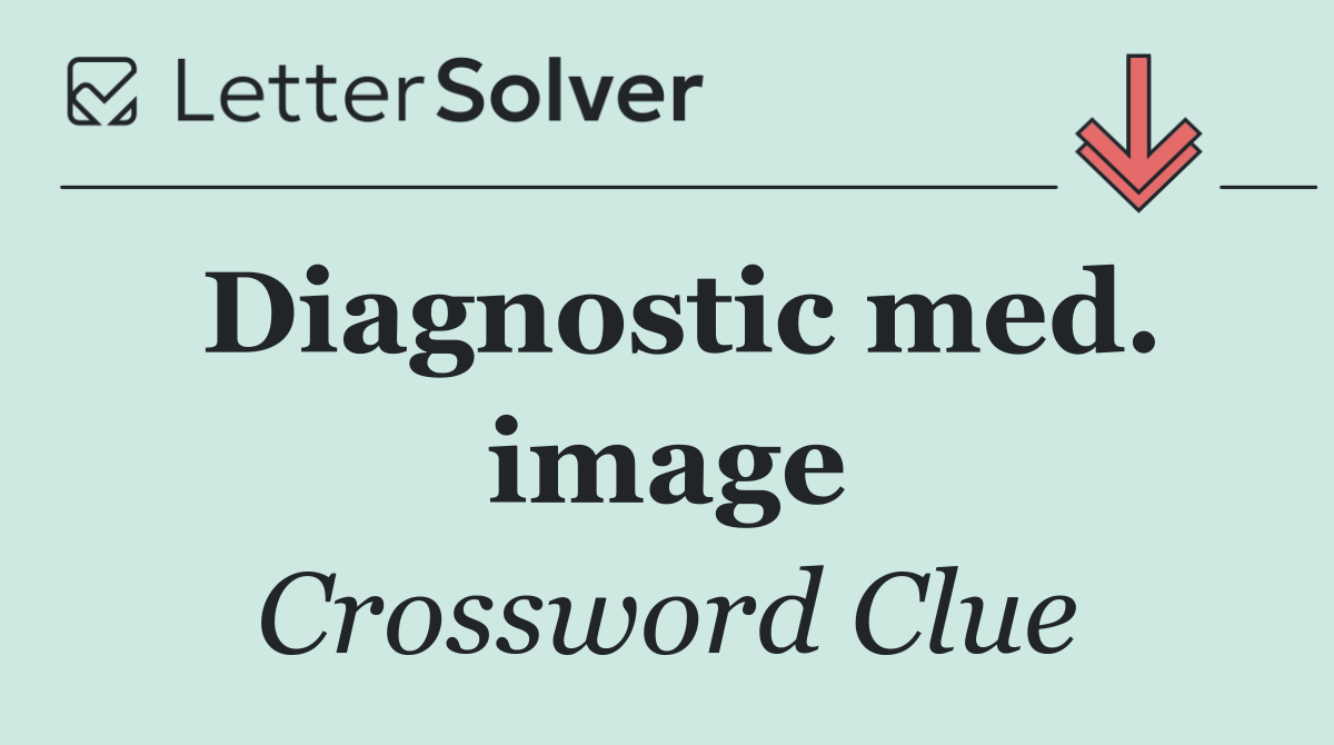 Diagnostic med. image