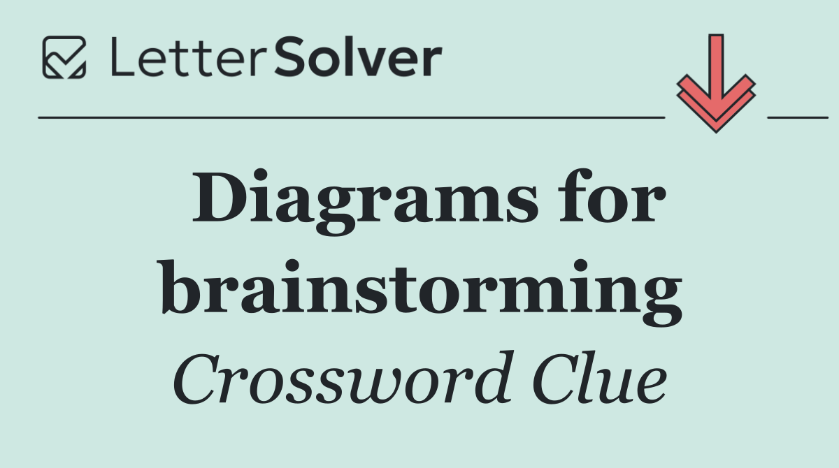 Diagrams for brainstorming