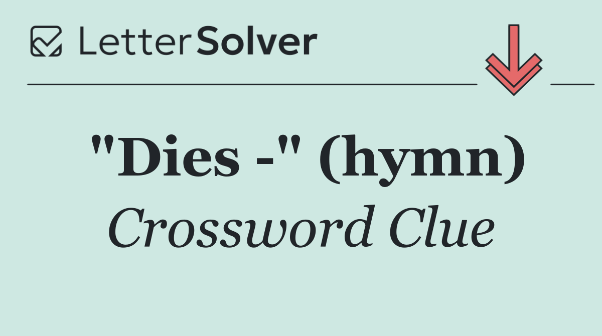 "Dies  " (hymn)