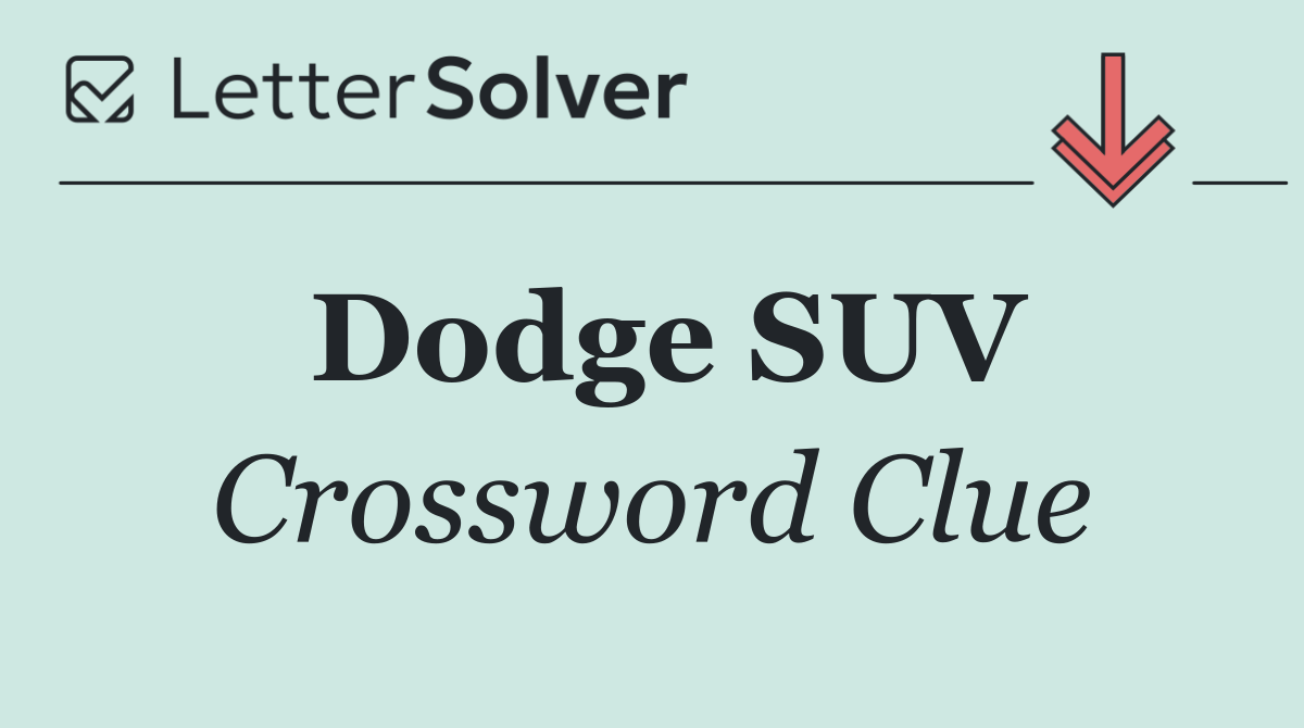 Dodge SUV
