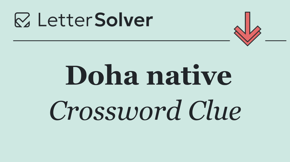 Doha native