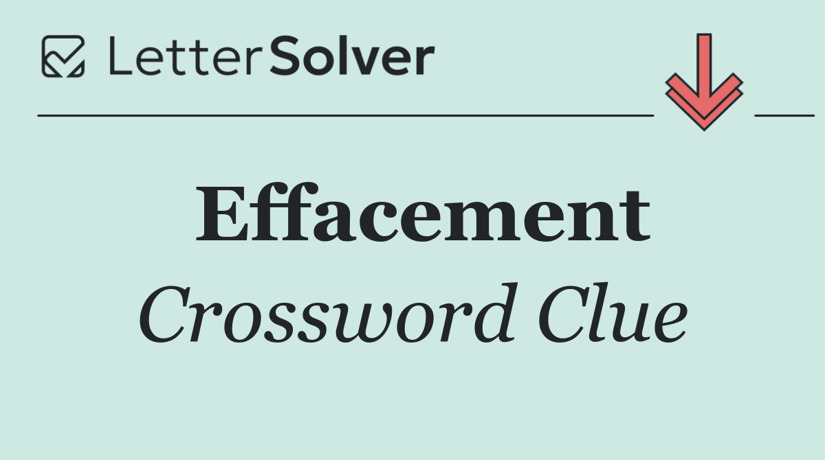 Effacement
