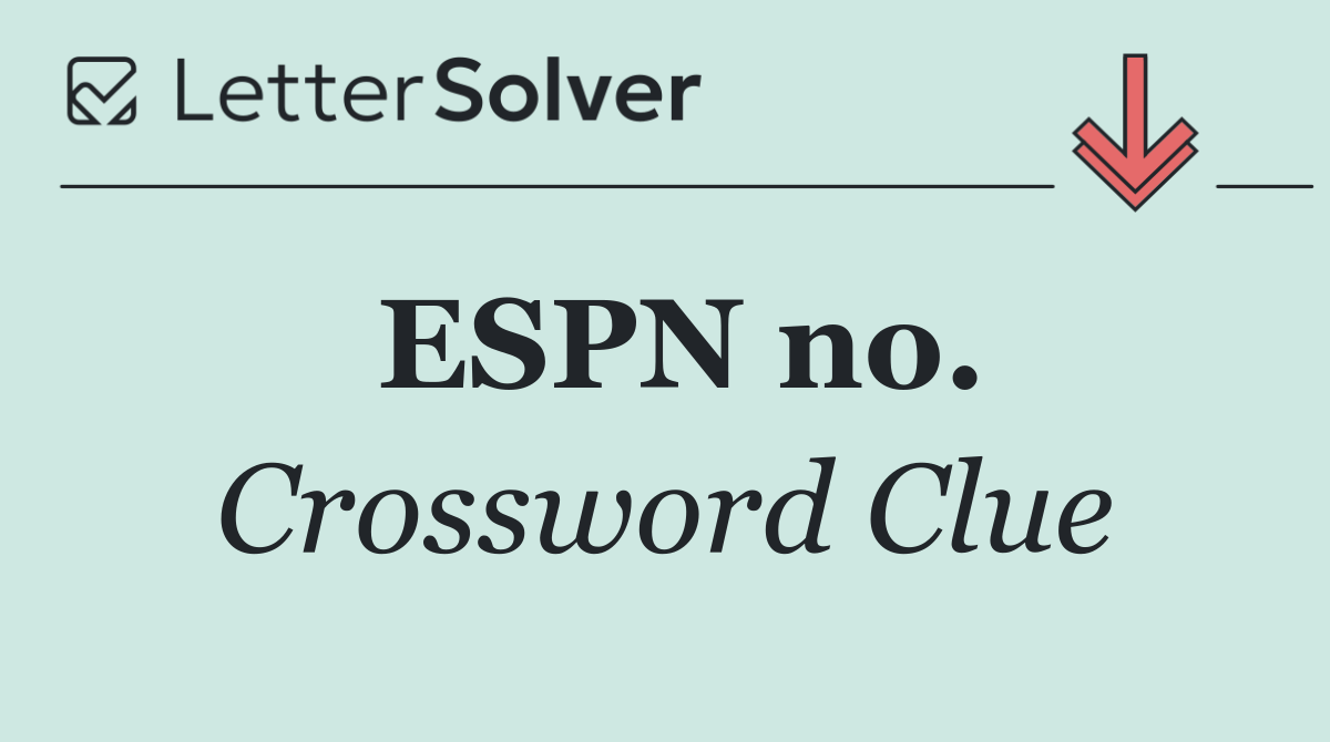 ESPN no.