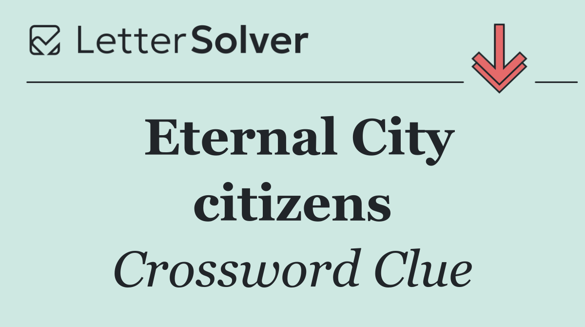 Eternal City citizens