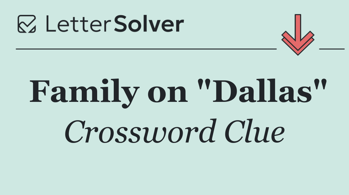 Family on "Dallas"