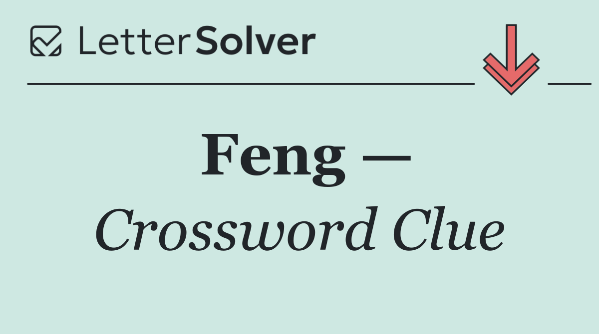 Feng —
