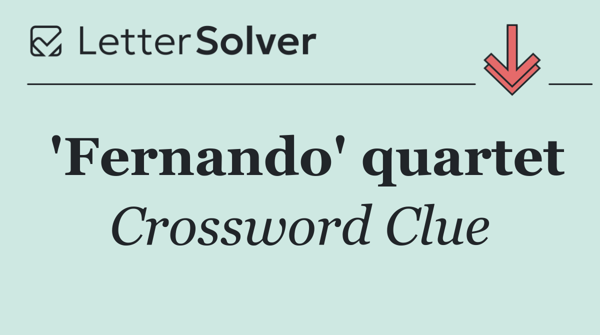 'Fernando' quartet