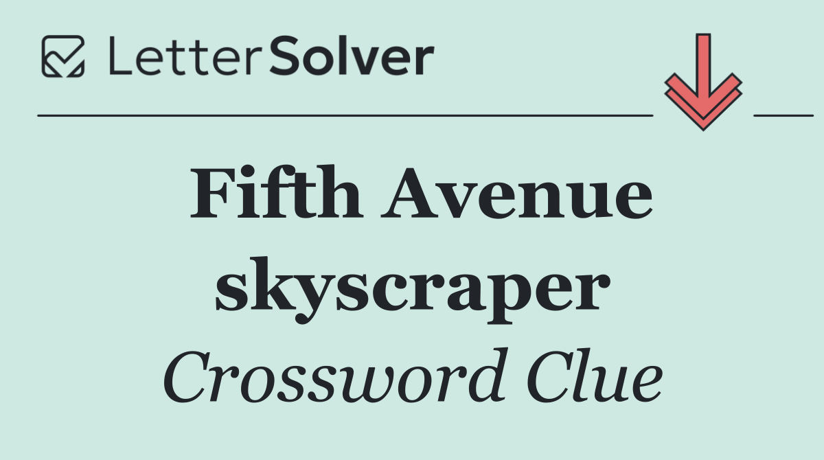 Fifth Avenue skyscraper