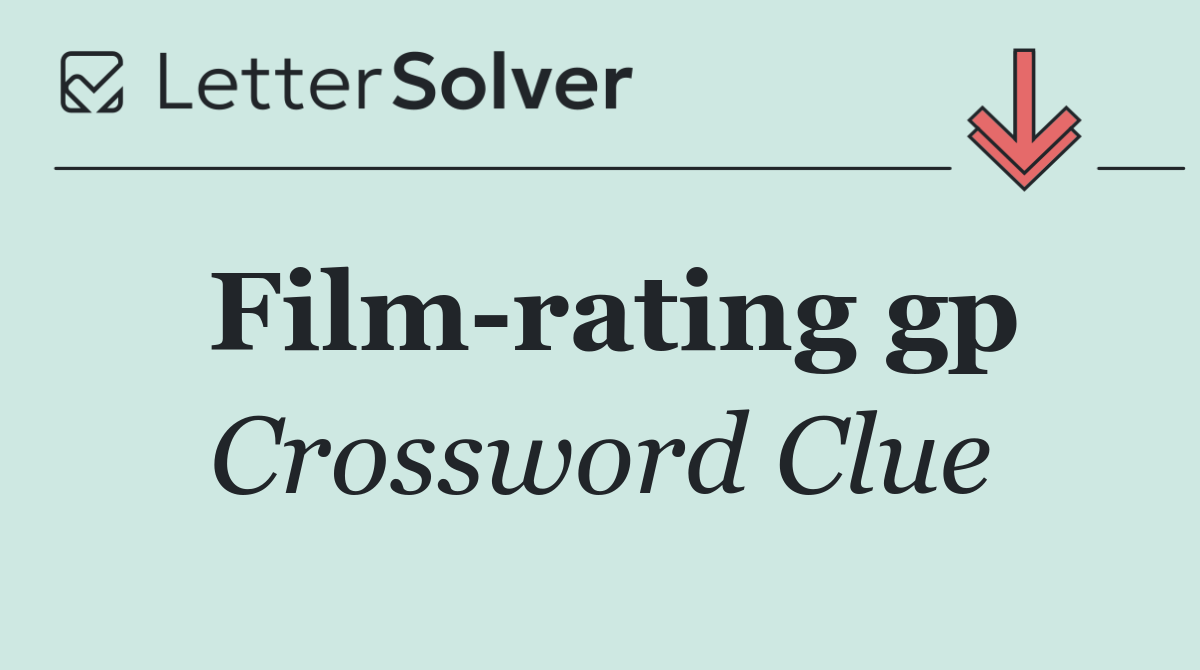 Film rating gp