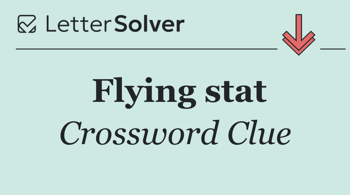 Flying stat