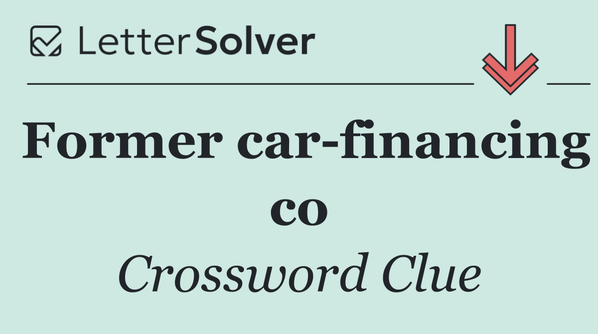 Former car financing co