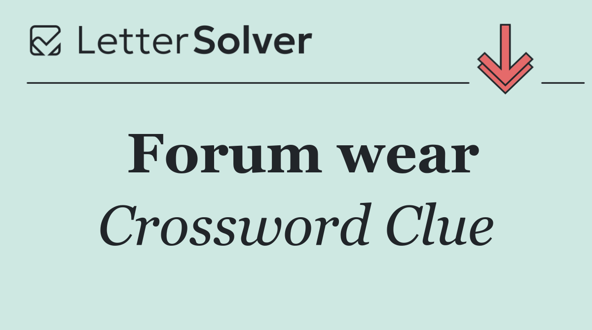 Forum wear
