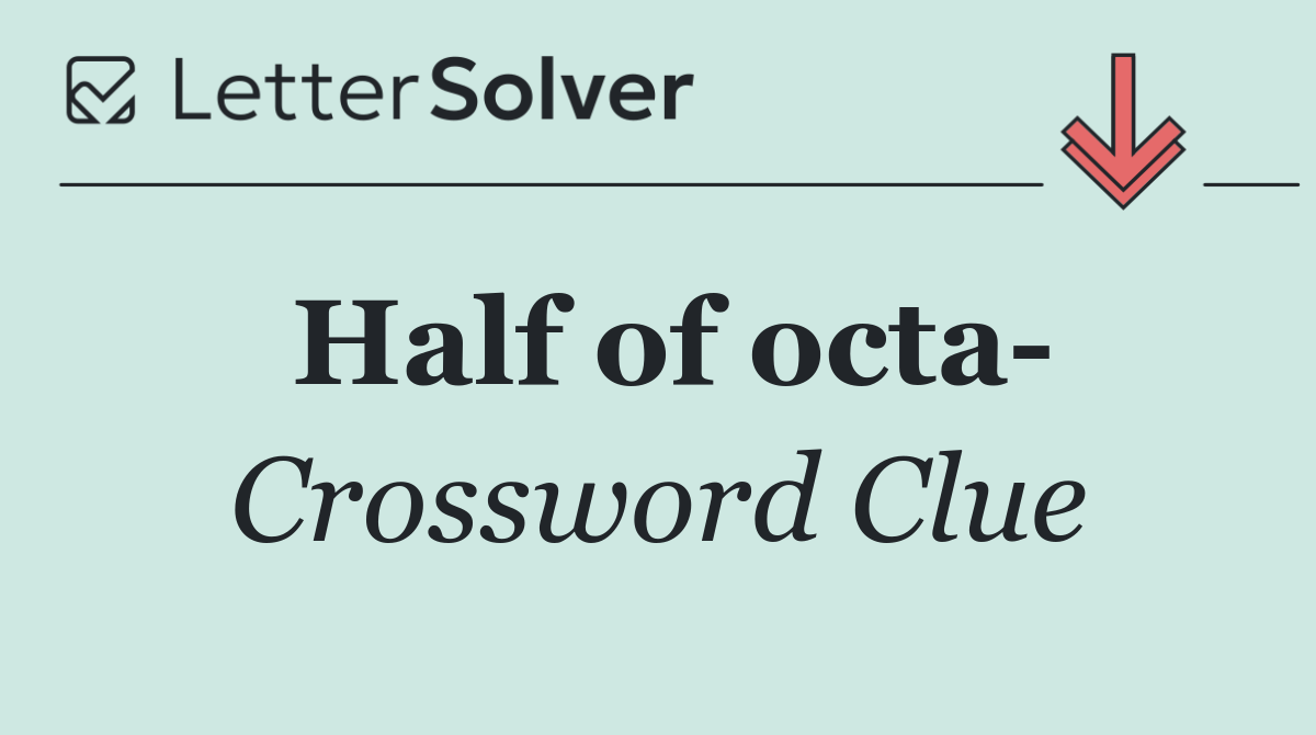 Half of octa 