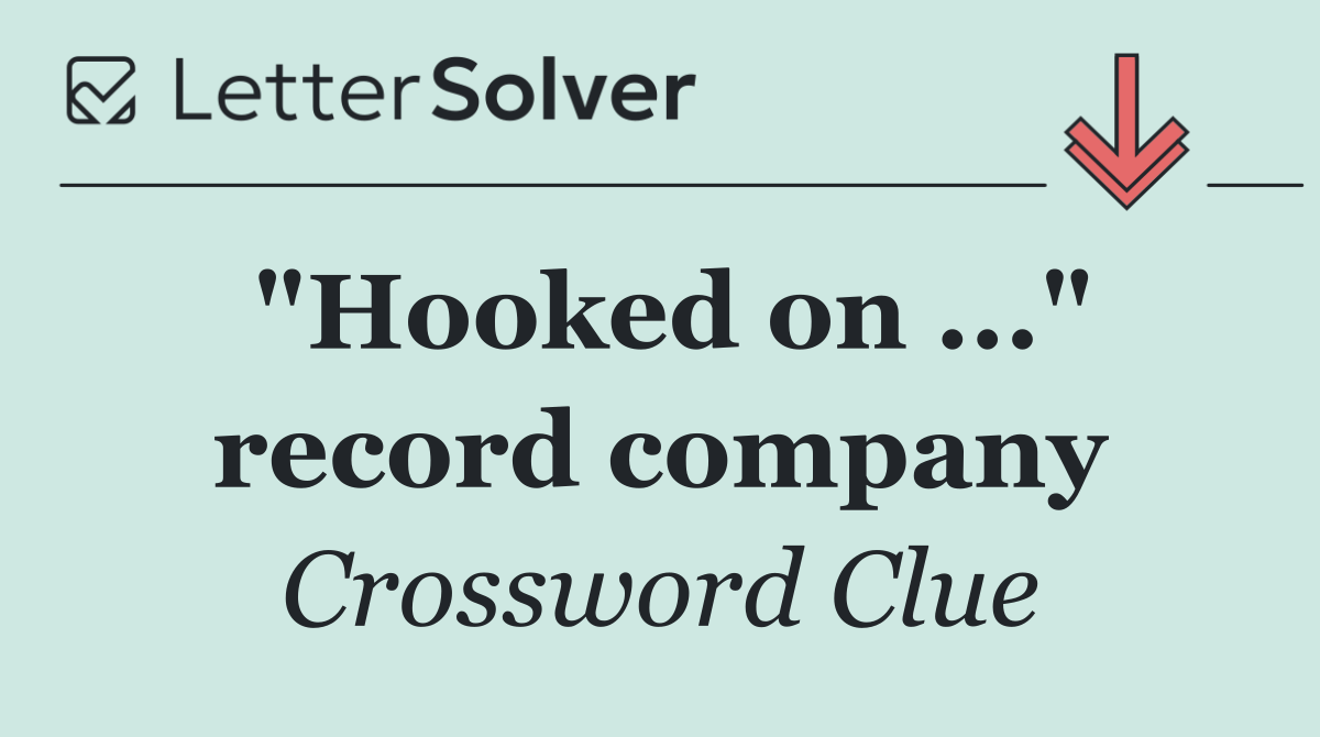 "Hooked on ..." record company