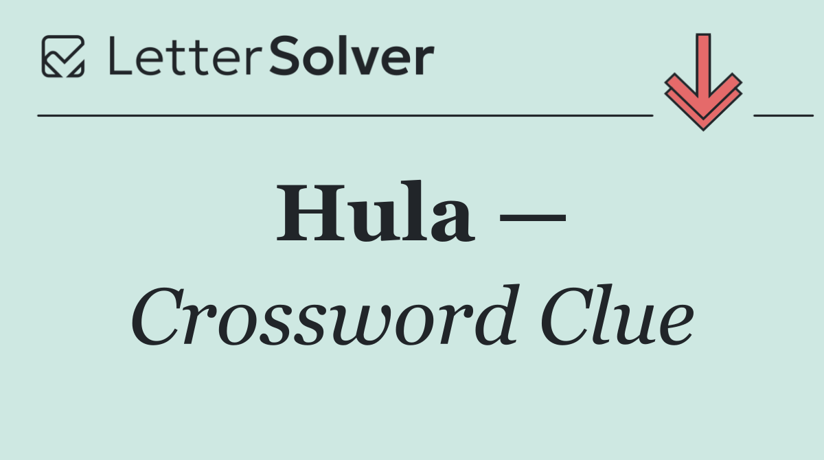 Hula —