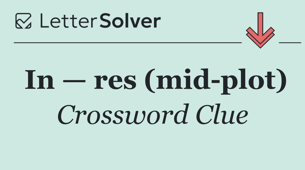 In — res (mid plot)
