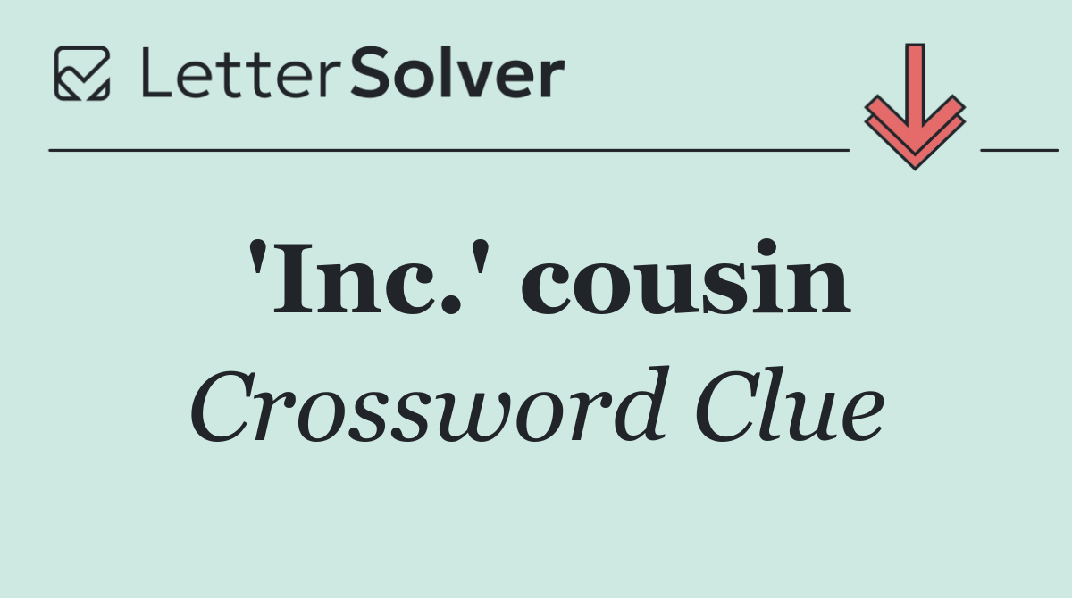 'Inc.' cousin