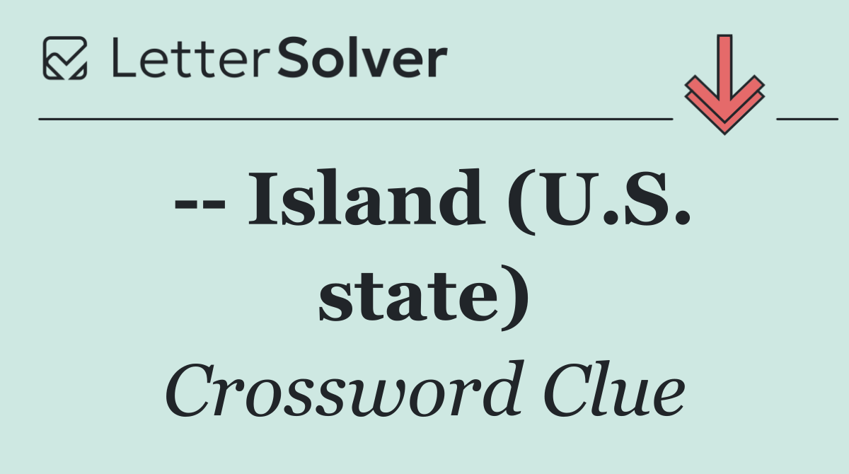    Island (U.S. state)