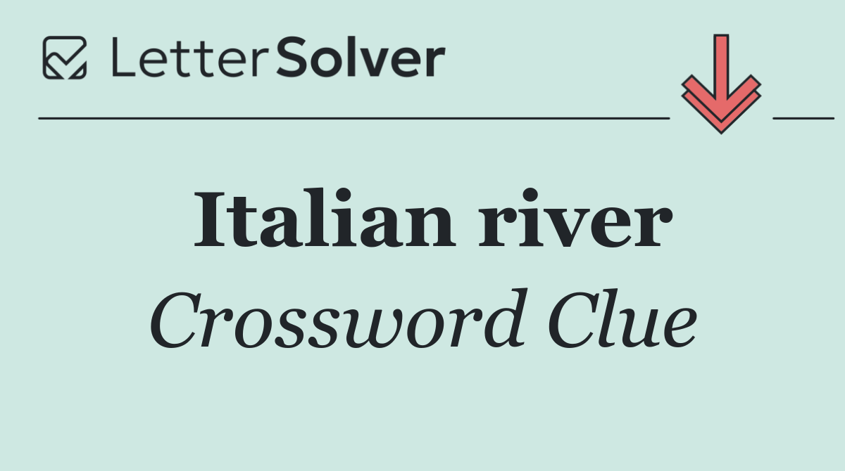 Italian river