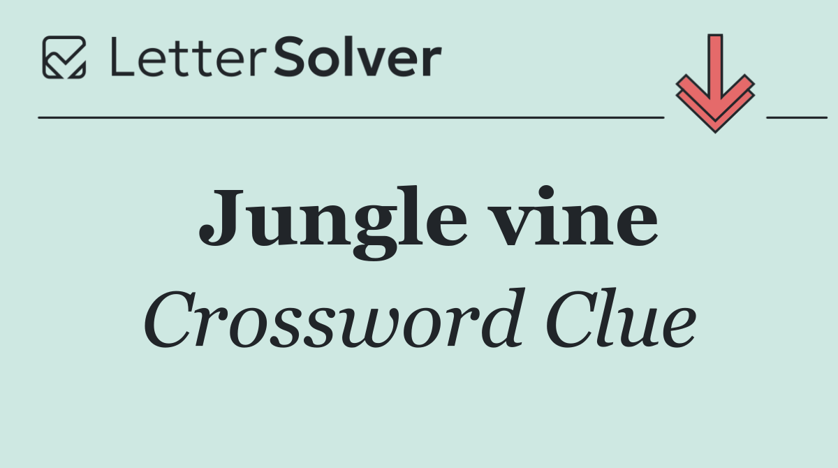 Jungle vine