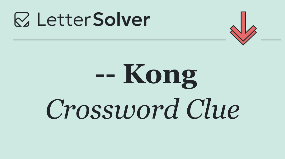    Kong