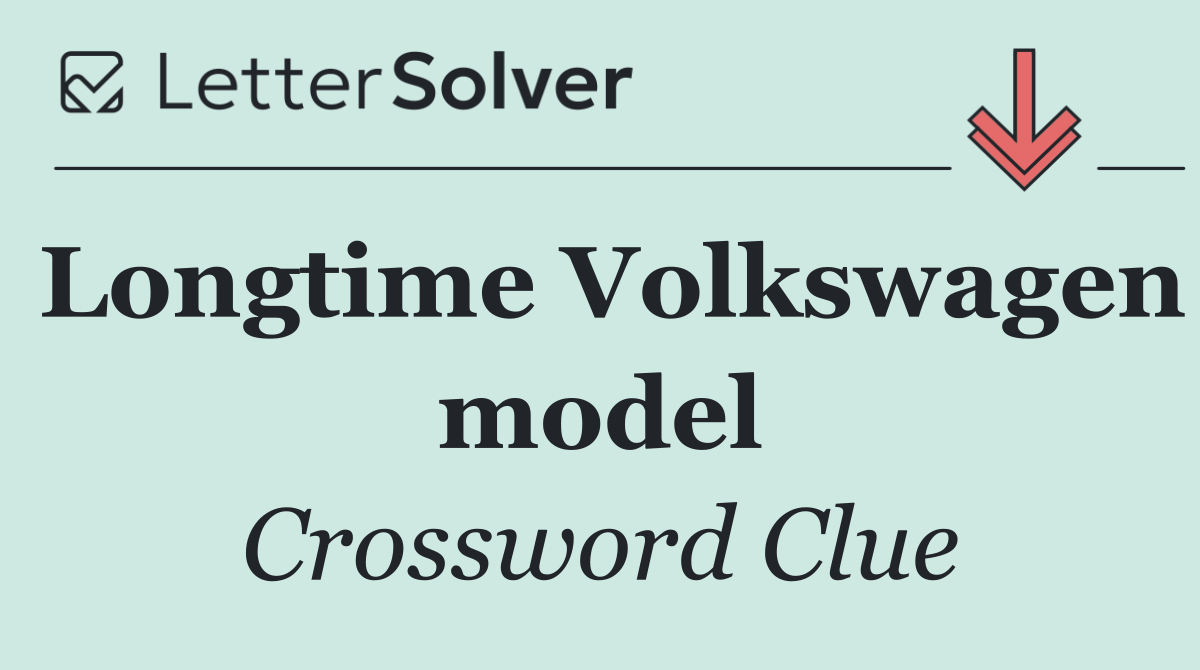 Longtime Volkswagen model
