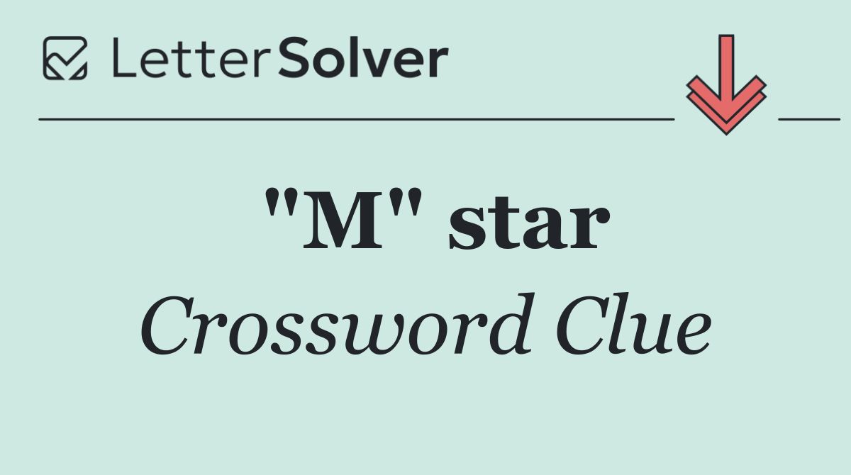 "M" star