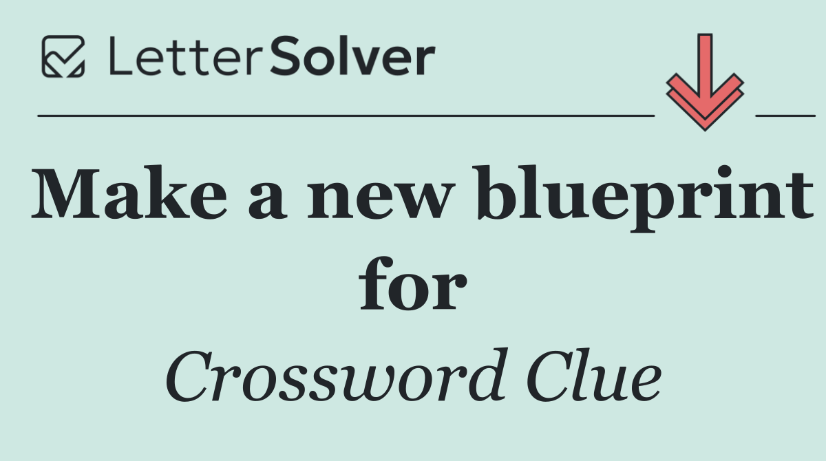 Make a new blueprint for