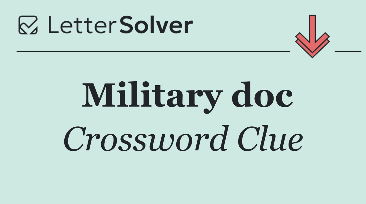 Military doc