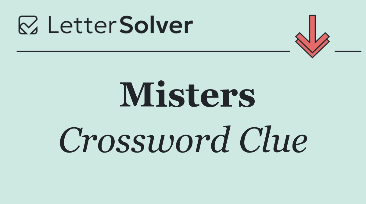 Misters