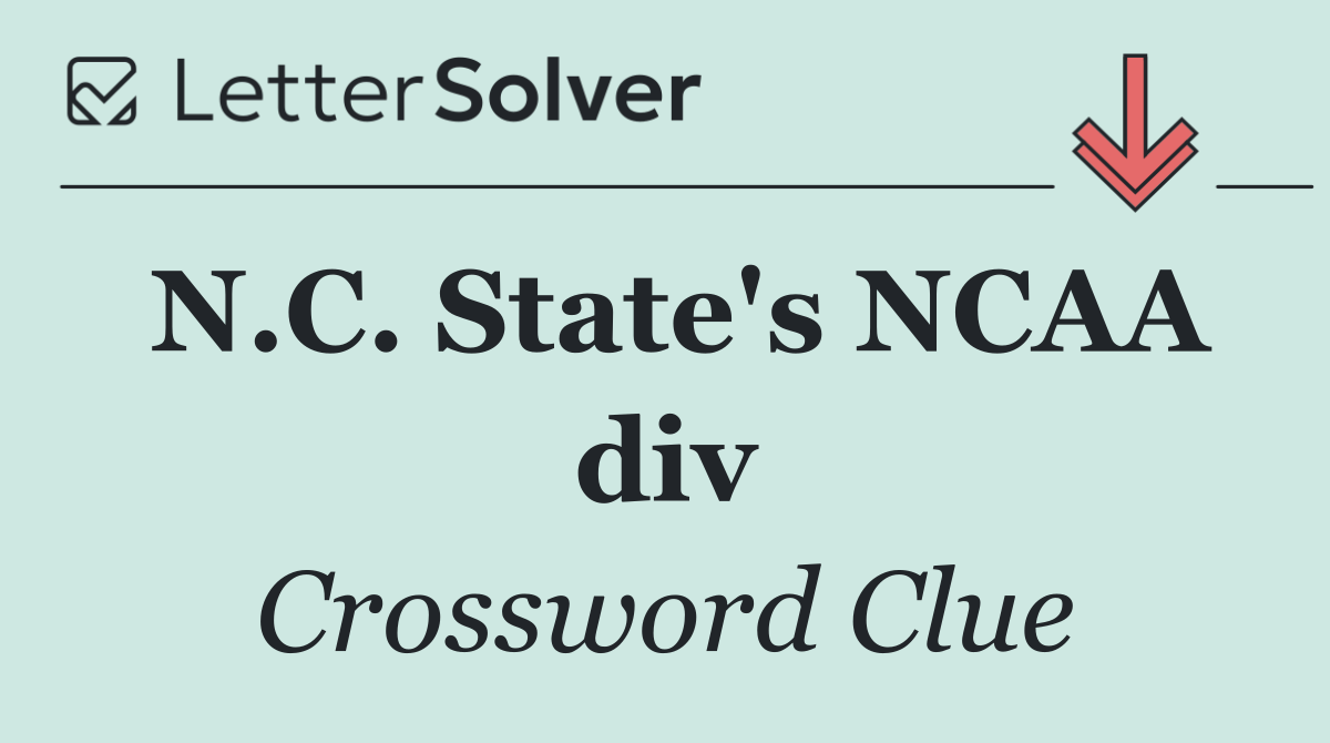 N.C. State's NCAA div