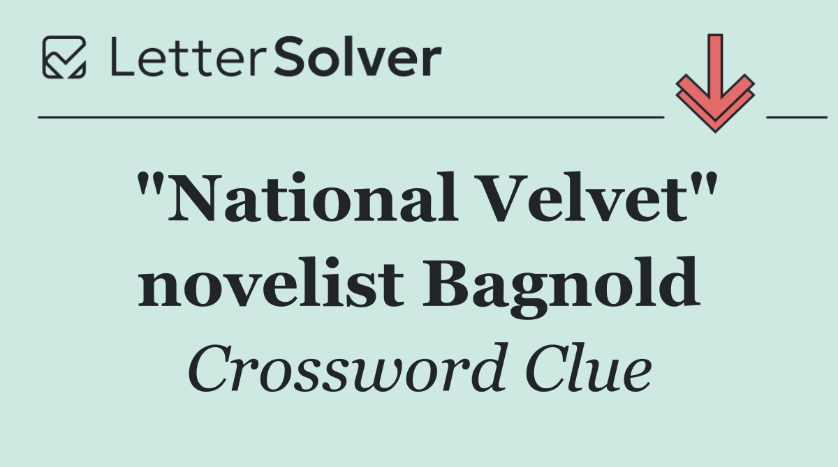 "National Velvet" novelist Bagnold